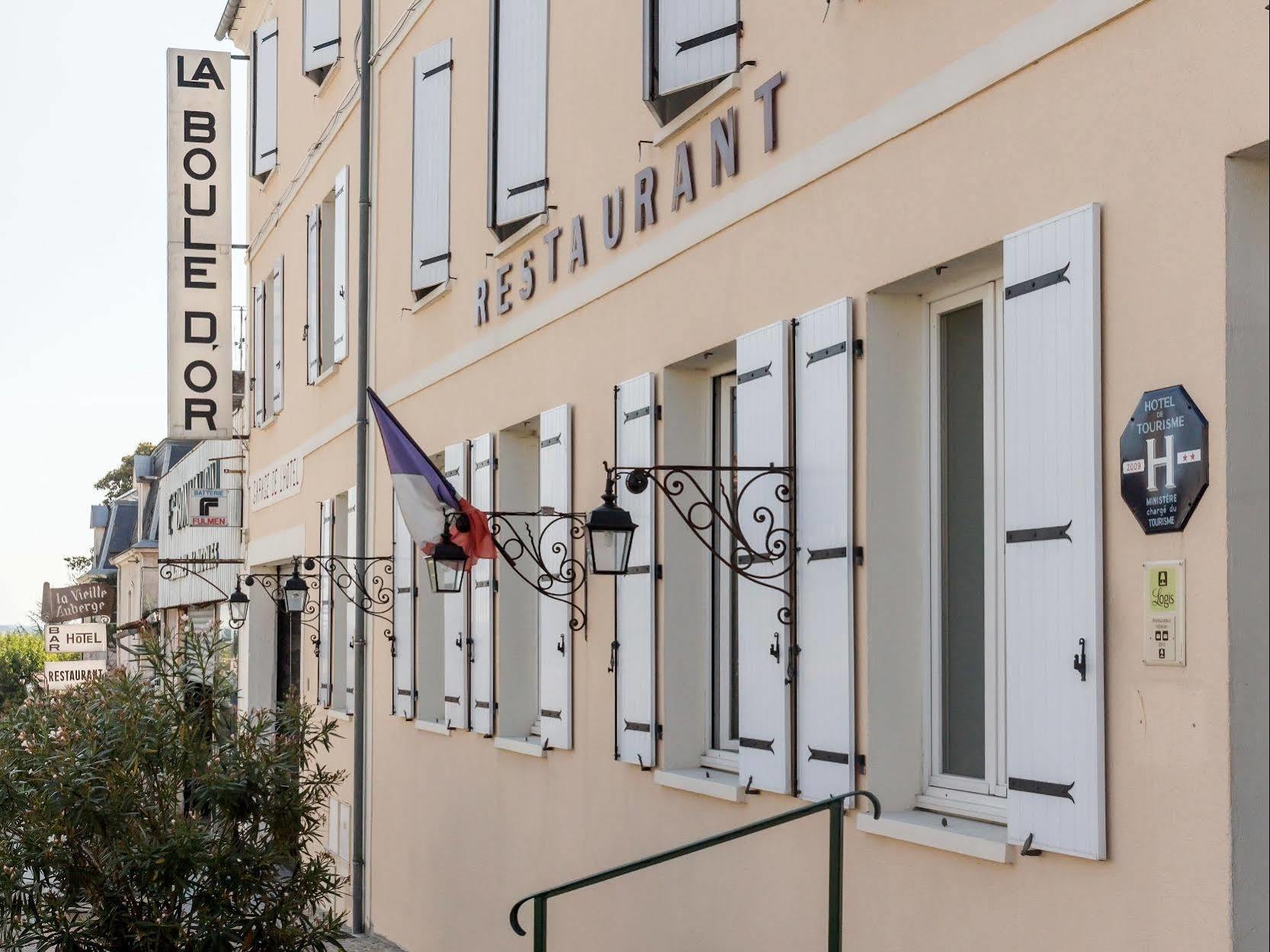 Hotel Restaurant La Boule D'Or Barbezieux-Saint-Hilaire Exterior foto